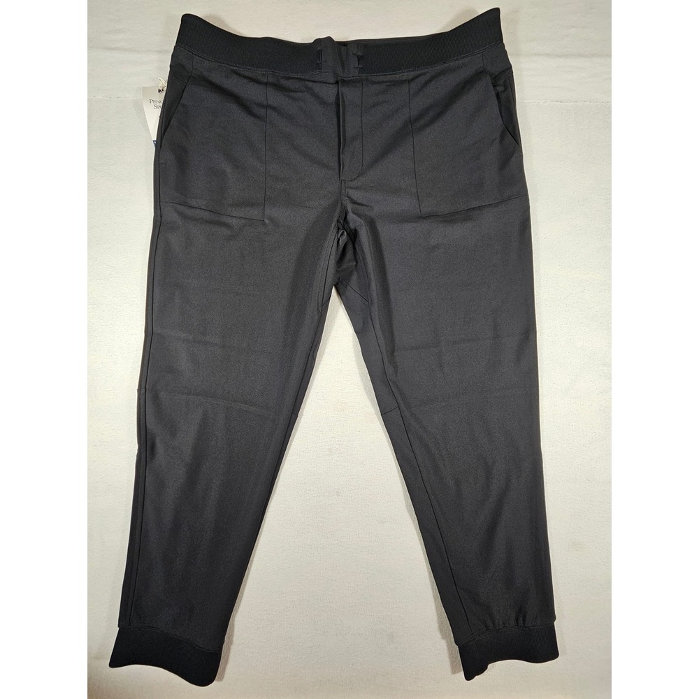 Penguin Sport Mens Joggers XXL Caviar Black Moisture Wicking‎ OGKBSEL4 New